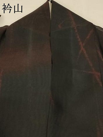平和屋着物＊夏物 小紋 紗 抽象文 正絹 逸品 未使用 AABA9415jd