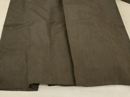 平和屋着物＊夏物 男性 馬乗り袴 縞 正絹 逸品 AABA9421jd