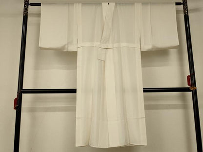 平和屋着物＊夏物 長襦袢 絽 鳥の子色 正絹 逸品 AABA9422jd