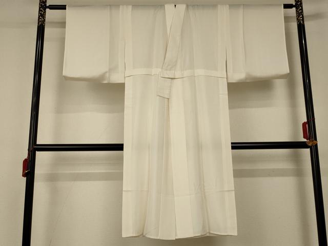 平和屋着物＊夏物 長襦袢 絽 鳥の子色 正絹 逸品 AABA9422jd