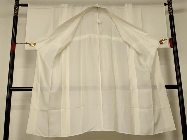 平和屋着物＊夏物 長襦袢 絽 鳥の子色 正絹 逸品 AABA9422jd