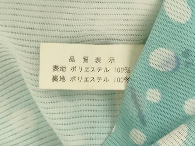 平和屋着物＊夏物 小紋 絽 成り物 洗える着物 AABA9427jd