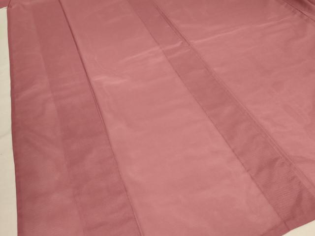 平和屋着物＊夏物 色無地 絽 蘇芳香色 正絹 逸品 AABA9437jd