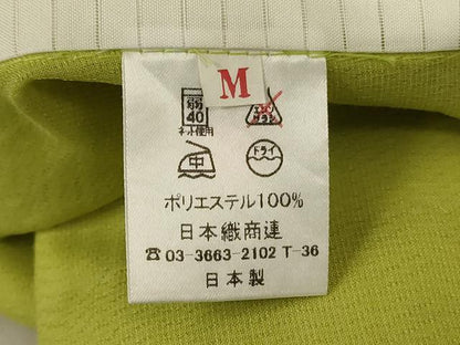 平和屋着物＊夏物 色無地 紗 鶸色 洗える着物 AABA9440jd