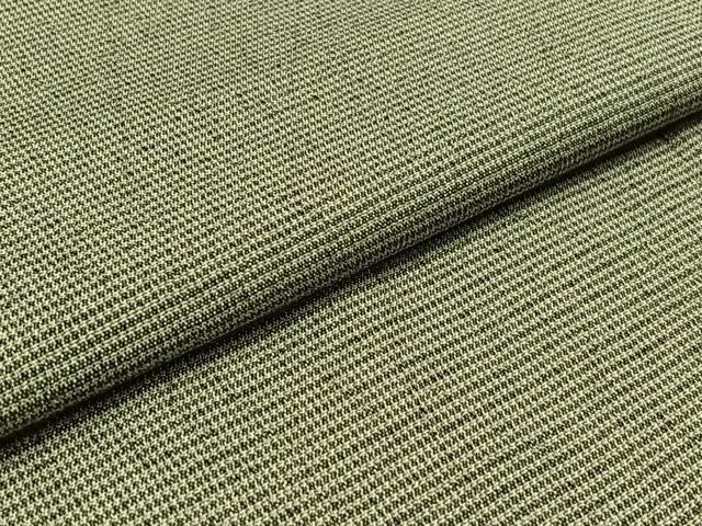 平和屋着物▽お召 単衣 横縞 正絹 逸品 AABA9522jh