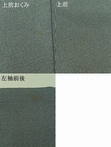 平和屋着物▽寺山存男 江戸小紋 単衣 行儀 正絹 逸品 AABA9525jh