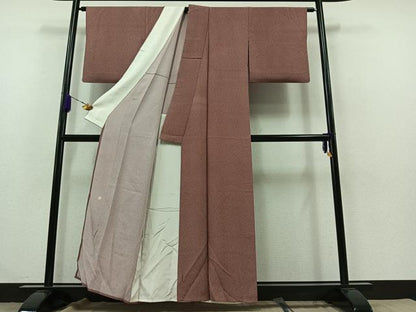 平和屋着物▽江戸小紋 単衣 作家物 寄せ小紋柄 正絹 逸品 AABA9528jh