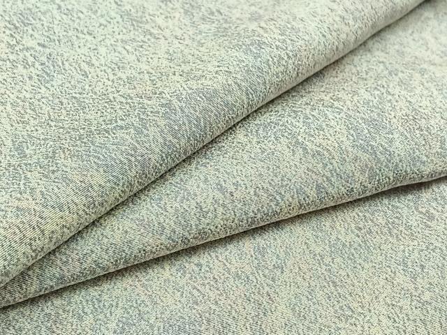 平和屋着物▽上質な小紋 単衣 霞文 正絹 逸品 AABA9534jh