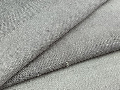 平和屋着物▽上質な紬 単衣 横段文 正絹 逸品 AABA9537jh