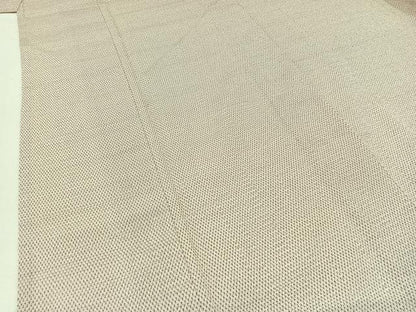 平和屋着物▽本塩沢　単衣　蚊絣　正絹　逸品　AABA9540jh