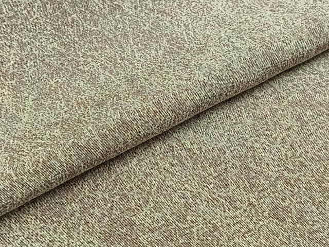 平和屋着物▽上質な小紋　単衣　霞文　反端付き　正絹　逸品　AABA9543jh