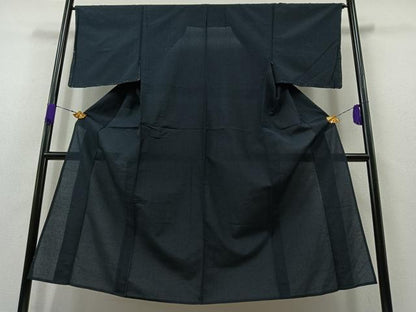 平和屋着物▽男性 紬 単衣 霞文 正絹 逸品 AABA9550jh
