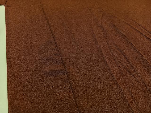 平和屋着物▽江戸小紋 単衣 鮫小紋柄 鬼しぼ縮緬 正絹 逸品 AABA9567jh