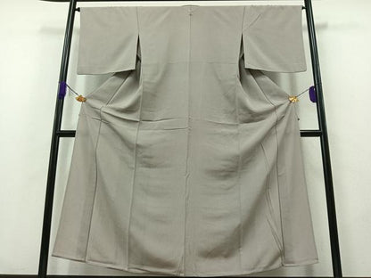 平和屋着物▽江戸小紋 単衣 鮫小紋柄 正絹 逸品 AABA9569jh