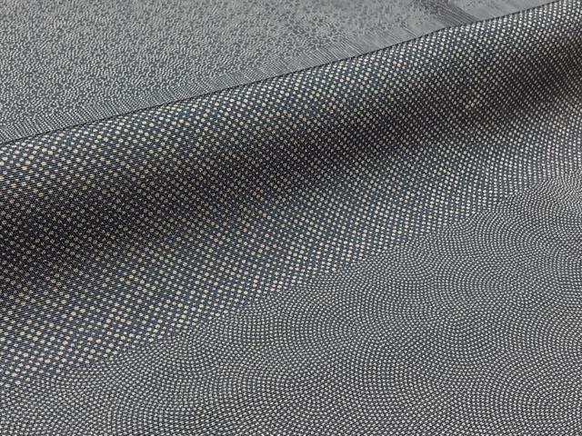 平和屋着物▽訪問着 江戸小紋 単衣 横段文 正絹 逸品 AABA9592jh