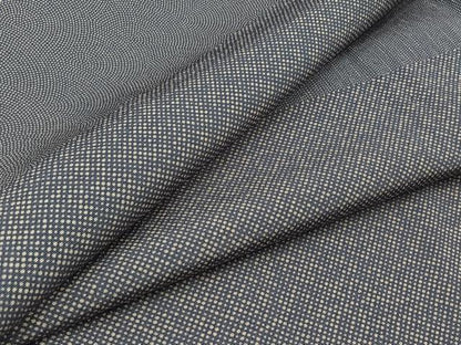 平和屋着物▽訪問着 江戸小紋 単衣 横段文 正絹 逸品 AABA9592jh