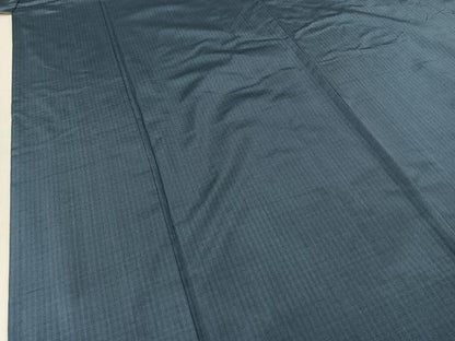 平和屋着物▽本場大島紬 単衣 薄縹色 まるやま扱い 正絹 逸品 AABA9597jh