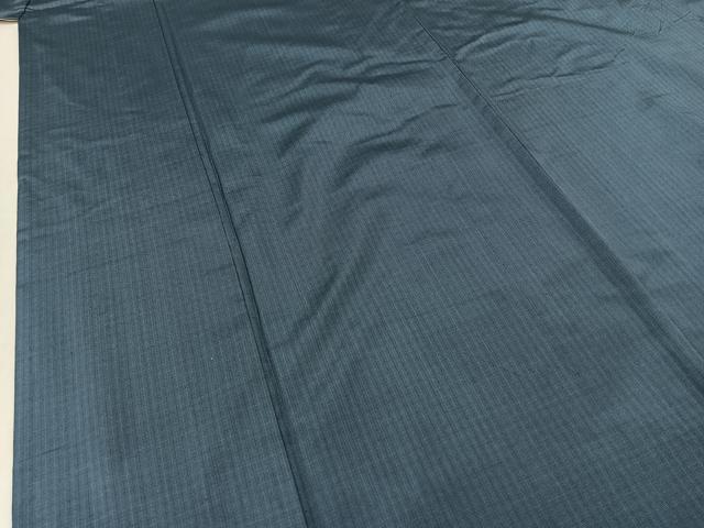 平和屋着物▽本場大島紬 単衣 薄縹色 まるやま扱い 正絹 逸品 AABA9597jh