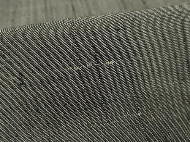 平和屋着物○男性 紬 アンサンブル 色無地 煤色 正絹 逸品 AABE4454ck