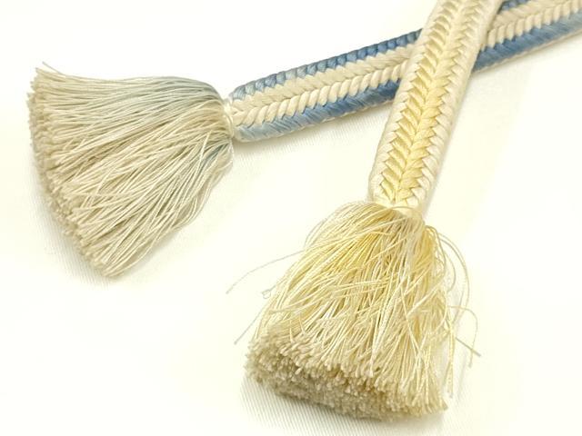 平和屋着物●極上 有職組紐道明 帯締め 冠組 暈し 宮内庁御用 国立博物館御用 東京芸術大学御用 逸品 AABA9896ay
