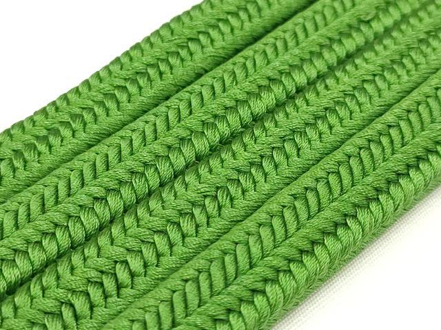 平和屋着物●極上 有職組紐道明 帯締め 冠組 苔色 宮内庁御用 国立博物館御用 東京芸術大学御用 逸品 AABA9919ay