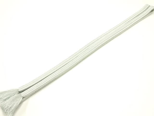 平和屋着物●極上 有職組紐道明 帯締め 冠組 白花色 宮内庁御用 国立博物館御用 東京芸術大学御用 逸品 AABA9924ay