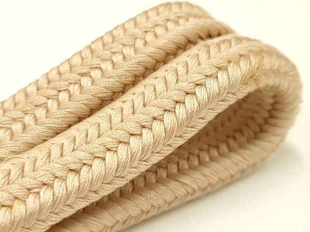 平和屋着物●極上 有職組紐道明 帯締め 冠組 ときがら茶色 宮内庁御用 国立博物館御用 東京芸術大学御用 逸品 AABA9953ay