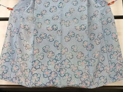 平和屋着物●訪問着 舞花文 正絹 逸品 AABB0043zg