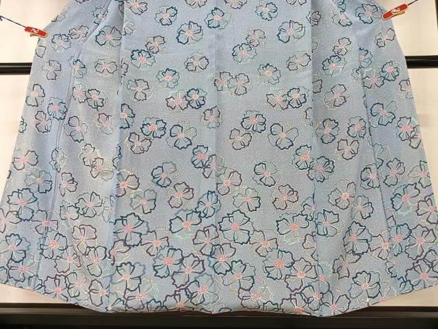 平和屋着物●訪問着 舞花文 正絹 逸品 AABB0043zg
