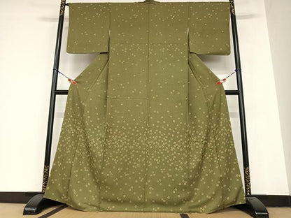 平和屋着物●訪問着 梅鉢 正絹 逸品 AABB0090zg