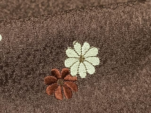 平和屋着物●訪問着　絞り　刺繍　舞花文　金彩　ロング丈　正絹　逸品　未使用　AABB0101zg