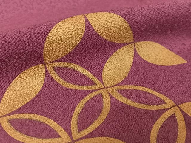 平和屋着物●訪問着 作家物 七宝文 ロング丈 正絹 逸品 AABB0119zg
