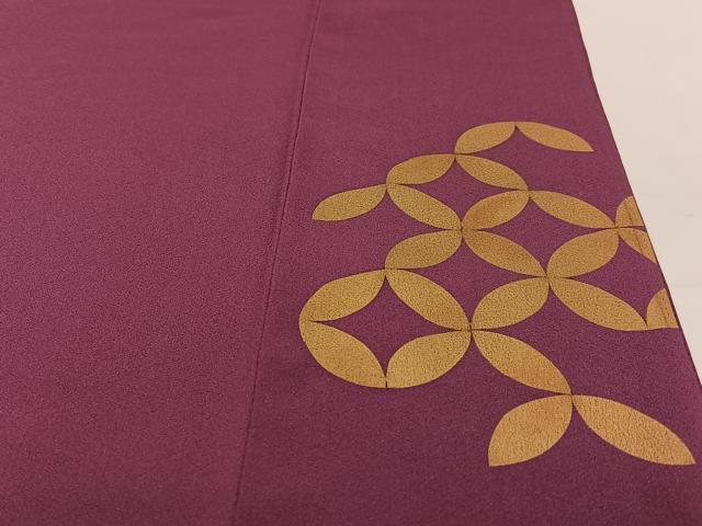 平和屋着物●訪問着 作家物 七宝文 ロング丈 正絹 逸品 AABB0119zg