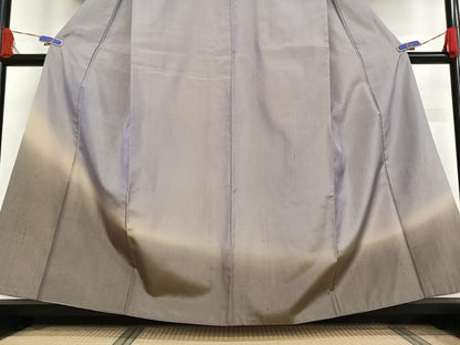 平和屋着物●上質な紬　霞文　暈し染め　正絹　逸品　AABB0138zg