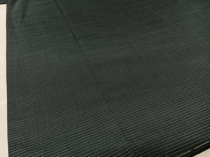 平和屋着物●男性 紬 アンサンブル 亀甲文様 正絹 逸品 未使用 AABB0162zg