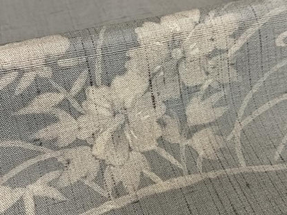 平和屋着物●訪問着 紬地 手描き ろうけつ染め 狐の嫁入り 正絹 逸品 AABB0207zg