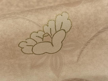 平和屋着物●本場染大島紬　訪問着　舞花文　暈し染め　金彩　正絹　逸品　AABB0211zg