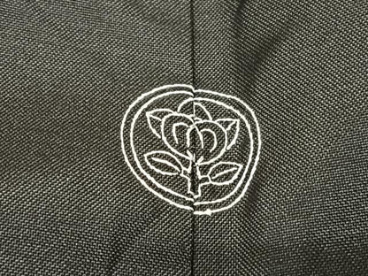 平和屋着物●本場大島紬　訪問着　総刺繍　鳳凰更紗花文　金糸　正絹　逸品　AABB0250zg