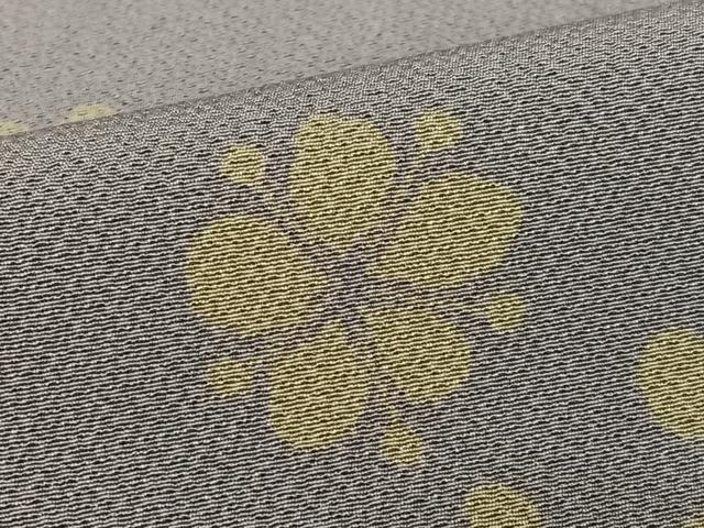 平和屋着物●世界的人形師 辻村寿三郎 ジュサブロー 小紋 舞梅文 正絹 逸品 AABB0268zg