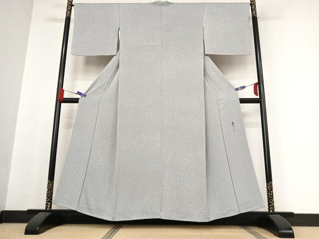 平和屋着物●京友禅の第一人者 松井青々 訪問着 霞文 正絹 逸品 AABB0269zg