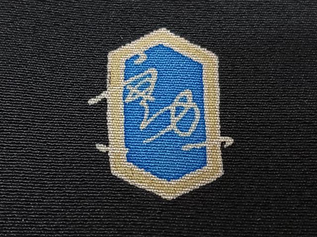 平和屋着物●黒田勲　黒留袖　立波飛鶴松文　三越扱い　正絹　逸品　AABB0341zg