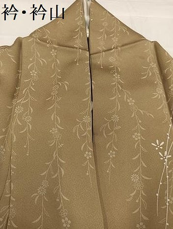 平和屋着物●訪問着 刺繍 枝垂れ花文 金彩 三越扱い 正絹 逸品 AABB0364ph