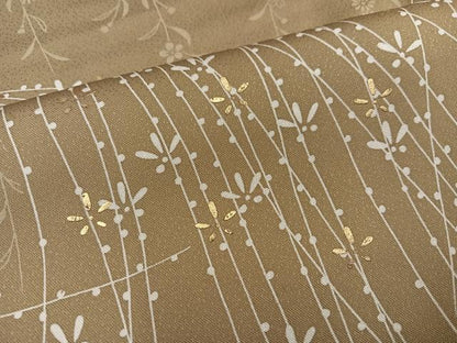 平和屋着物●訪問着 刺繍 枝垂れ花文 金彩 三越扱い 正絹 逸品 AABB0364ph