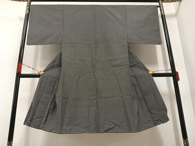 平和屋着物●男性 本場大島紬 アンサンブル 100亀甲 総詰め 正絹 逸品 未使用 AABB0393ph