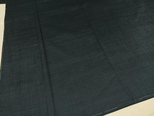 平和屋着物●男性 本場大島紬 アンサンブル 100亀甲 総詰め 正絹 逸品 未使用 AABB0401ph
