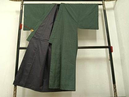 平和屋着物●男性　本場大島紬　アンサンブル　100亀甲　総詰め　正絹　逸品　AABB0413ph