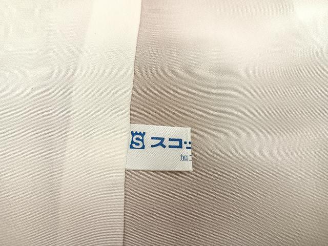 平和屋着物●訪問着　刺繍　箔散らし　金銀彩　ロング丈　正絹　逸品　AABB0422ph
