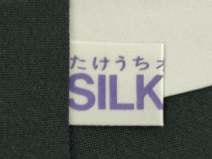 平和屋着物●お召 訪問着 中国三大刺繍 汕頭刺繍 スワトウ刺繍 道長更紗花唐草文 銀糸 正絹 逸品 未使用 AABB0459ck