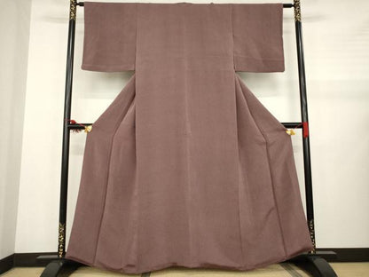平和屋着物●上質な小紋 十字絣文様 大丸扱い 正絹 逸品 AABB0467ck