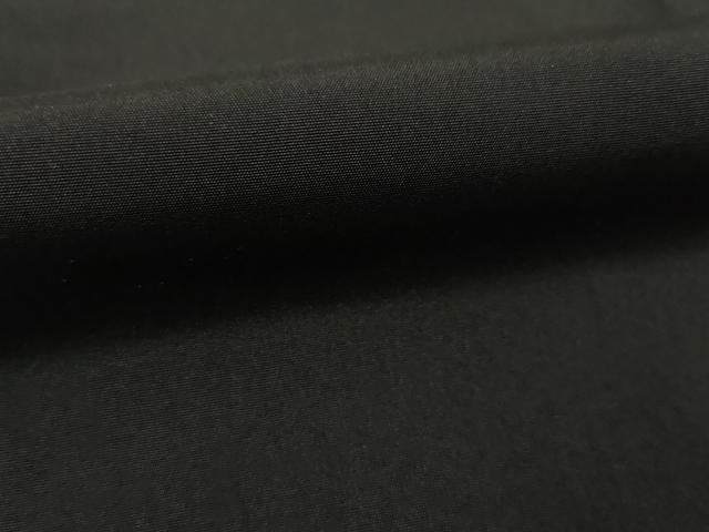 平和屋着物●男性 黒紋付 羽織セット 正絹 逸品 AABB0480ck
